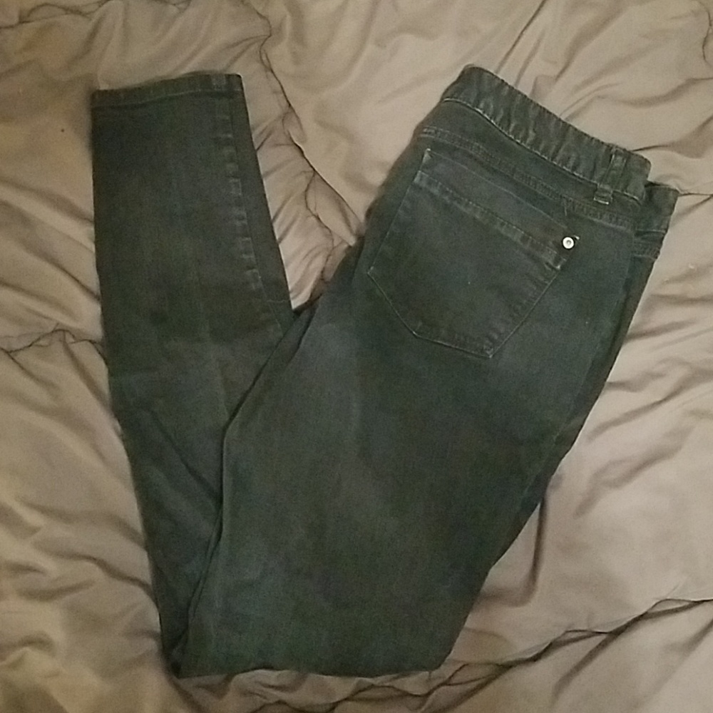 Mossimo premium denim black skinny Jean's 10 R